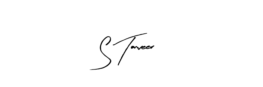 Use a signature maker to create a handwritten signature online. With this signature software, you can design (Arty Signature) your own signature for name S Tanveer. S Tanveer signature style 8 images and pictures png