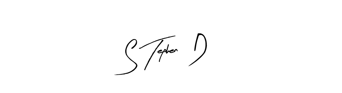 Arty Signature is a professional signature style that is perfect for those who want to add a touch of class to their signature. It is also a great choice for those who want to make their signature more unique. Get S Tephen  D name to fancy signature for free. S Tephen  D signature style 8 images and pictures png