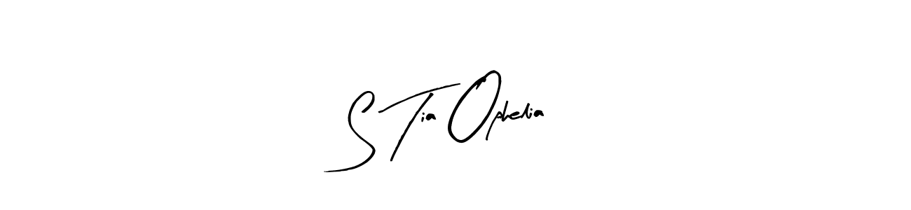 Design your own signature with our free online signature maker. With this signature software, you can create a handwritten (Arty Signature) signature for name S Tia Ophelia. S Tia Ophelia signature style 8 images and pictures png