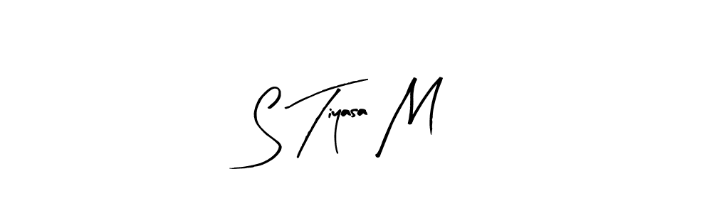 Make a short S Tiyasa M signature style. Manage your documents anywhere anytime using Arty Signature. Create and add eSignatures, submit forms, share and send files easily. S Tiyasa M signature style 8 images and pictures png