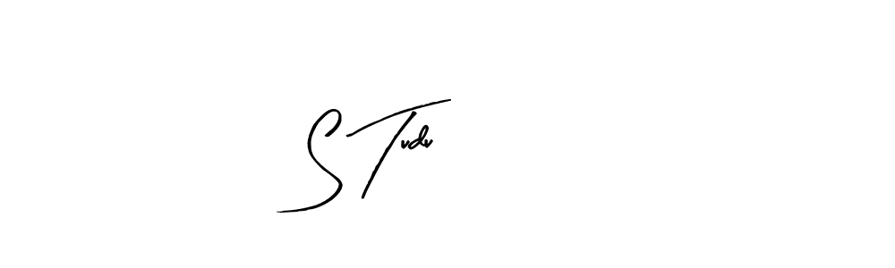 Arty Signature is a professional signature style that is perfect for those who want to add a touch of class to their signature. It is also a great choice for those who want to make their signature more unique. Get S Tudu 056 name to fancy signature for free. S Tudu 056 signature style 8 images and pictures png