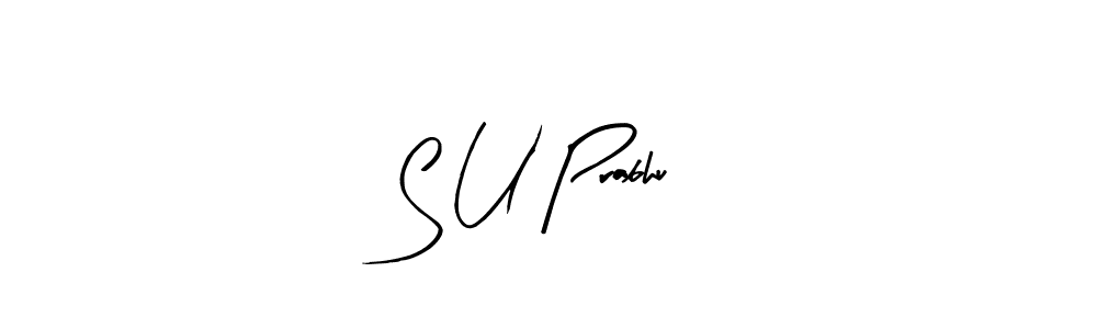 How to Draw S U Prabhu signature style? Arty Signature is a latest design signature styles for name S U Prabhu. S U Prabhu signature style 8 images and pictures png