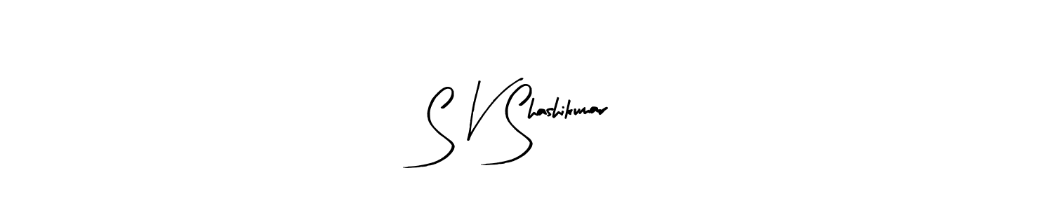 You can use this online signature creator to create a handwritten signature for the name S V Shashikumar. This is the best online autograph maker. S V Shashikumar signature style 8 images and pictures png