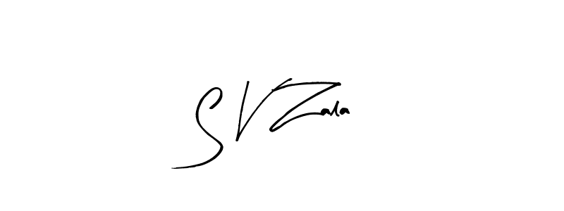 Make a short S V Zala signature style. Manage your documents anywhere anytime using Arty Signature. Create and add eSignatures, submit forms, share and send files easily. S V Zala signature style 8 images and pictures png