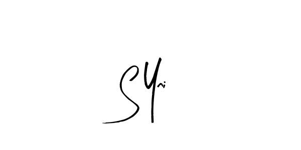 You should practise on your own different ways (Arty Signature) to write your name (S Yni)) in signature. don't let someone else do it for you. S Yni) signature style 8 images and pictures png