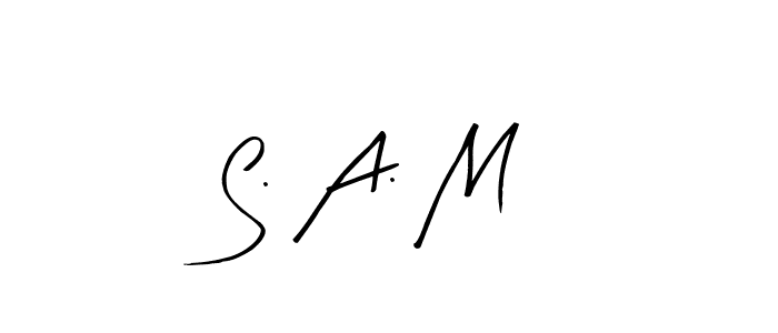 How to Draw S. A. M signature style? Arty Signature is a latest design signature styles for name S. A. M. S. A. M signature style 8 images and pictures png