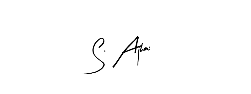 See photos of S. Ajhai official signature by Spectra . Check more albums & portfolios. Read reviews & check more about Arty Signature font. S. Ajhai signature style 8 images and pictures png