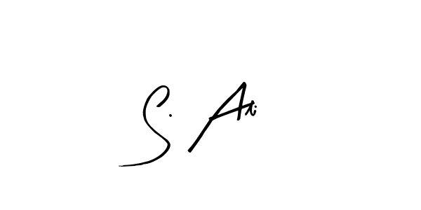 Also we have S. Ali name is the best signature style. Create professional handwritten signature collection using Arty Signature autograph style. S. Ali signature style 8 images and pictures png