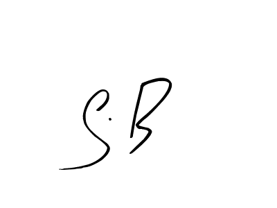 How to make S. B signature? Arty Signature is a professional autograph style. Create handwritten signature for S. B name. S. B signature style 8 images and pictures png