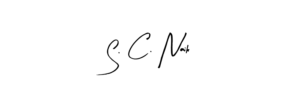 S. C. Naik stylish signature style. Best Handwritten Sign (Arty Signature) for my name. Handwritten Signature Collection Ideas for my name S. C. Naik. S. C. Naik signature style 8 images and pictures png