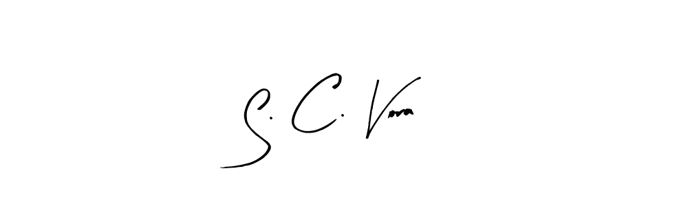 Similarly Arty Signature is the best handwritten signature design. Signature creator online .You can use it as an online autograph creator for name S. C. Vora. S. C. Vora signature style 8 images and pictures png