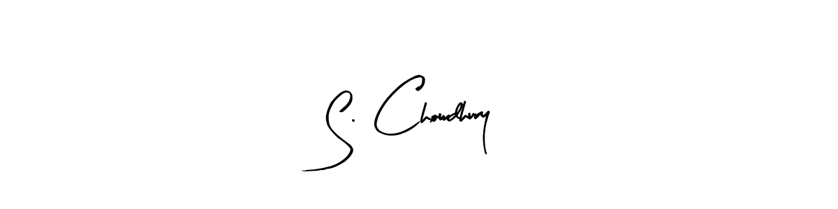 How to Draw S. Chowdhury signature style? Arty Signature is a latest design signature styles for name S. Chowdhury. S. Chowdhury signature style 8 images and pictures png