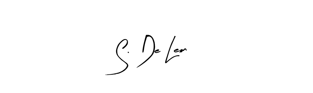 Once you've used our free online signature maker to create your best signature Arty Signature style, it's time to enjoy all of the benefits that S. De Leon name signing documents. S. De Leon signature style 8 images and pictures png