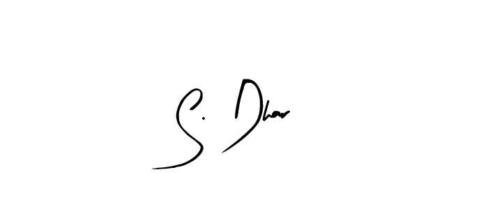 Also we have S. Dhar name is the best signature style. Create professional handwritten signature collection using Arty Signature autograph style. S. Dhar signature style 8 images and pictures png