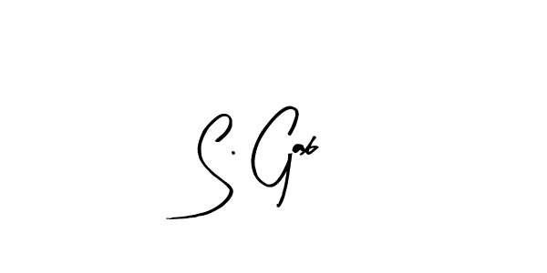 Best and Professional Signature Style for S. Gab. Arty Signature Best Signature Style Collection. S. Gab signature style 8 images and pictures png