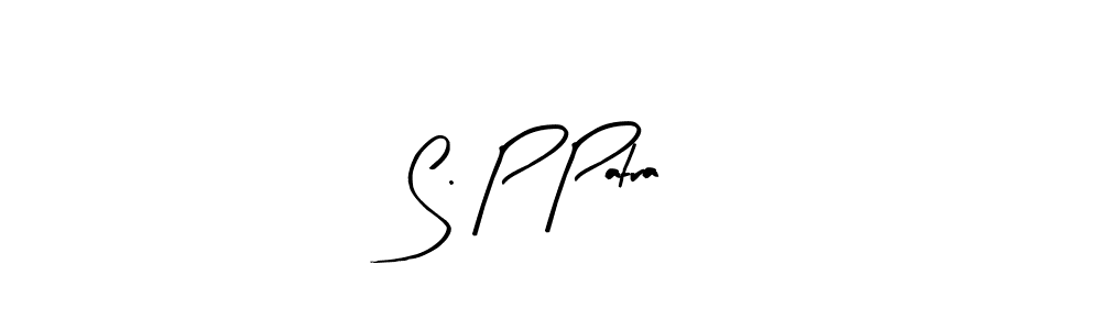 Arty Signature is a professional signature style that is perfect for those who want to add a touch of class to their signature. It is also a great choice for those who want to make their signature more unique. Get S. P Patra name to fancy signature for free. S. P Patra signature style 8 images and pictures png