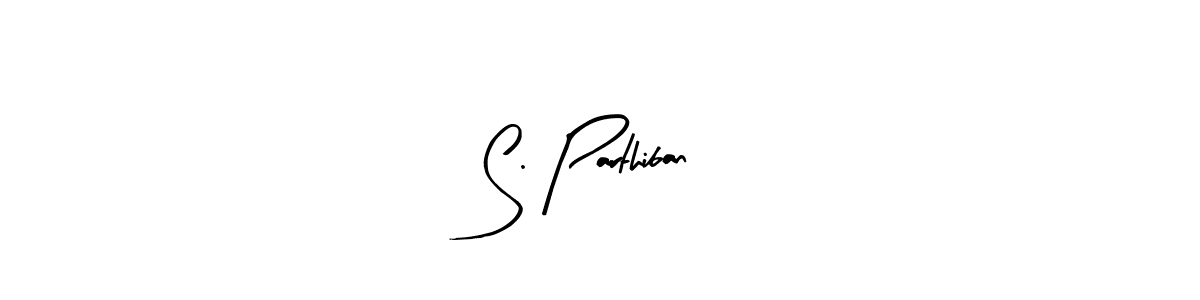 Make a beautiful signature design for name S. Parthiban. With this signature (Arty Signature) style, you can create a handwritten signature for free. S. Parthiban signature style 8 images and pictures png