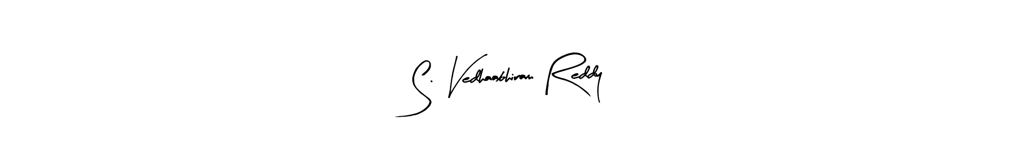 How to make S. Vedhaabhiram Reddy signature? Arty Signature is a professional autograph style. Create handwritten signature for S. Vedhaabhiram Reddy name. S. Vedhaabhiram Reddy signature style 8 images and pictures png