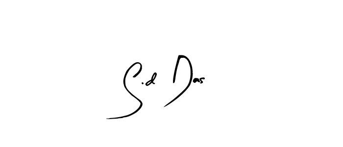 Here are the top 10 professional signature styles for the name S.d Das. These are the best autograph styles you can use for your name. S.d Das signature style 8 images and pictures png
