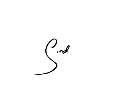 How to Draw S.nd signature style? Arty Signature is a latest design signature styles for name S.nd. S.nd signature style 8 images and pictures png