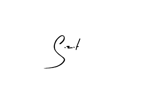 Make a beautiful signature design for name S.z.t. Use this online signature maker to create a handwritten signature for free. S.z.t signature style 8 images and pictures png