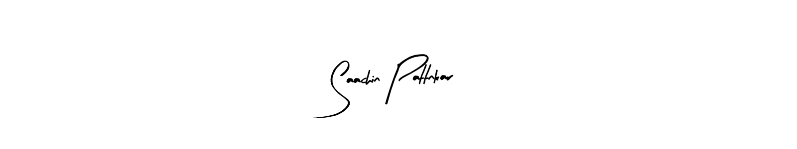 Design your own signature with our free online signature maker. With this signature software, you can create a handwritten (Arty Signature) signature for name Saachin Pattnkar. Saachin Pattnkar signature style 8 images and pictures png