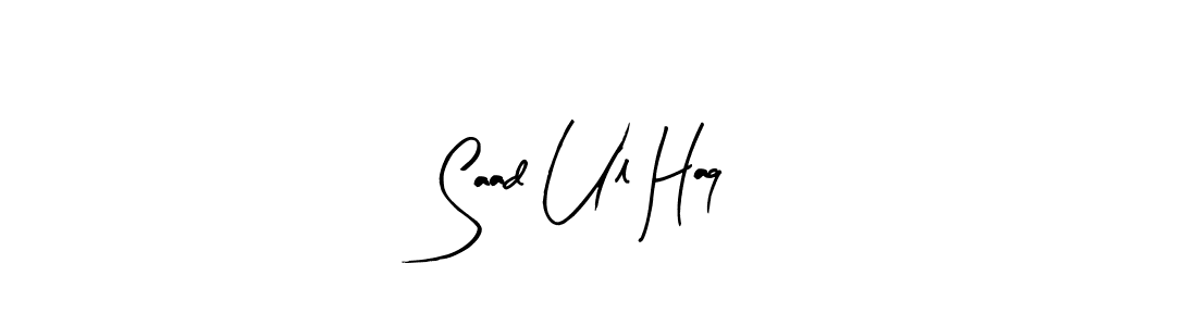 Make a beautiful signature design for name Saad Ul Haq. Use this online signature maker to create a handwritten signature for free. Saad Ul Haq signature style 8 images and pictures png