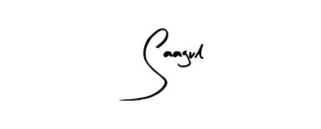 Give your name Saagul an exquisite flair with the Arty Signature script font. Ideal for contracts, resumes, and formal letterheads. Saagul signature style 8 images and pictures png