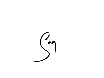 Create a beautiful signature design for name Saaj. With this signature (Arty Signature) fonts, you can make a handwritten signature for free. Saaj signature style 8 images and pictures png