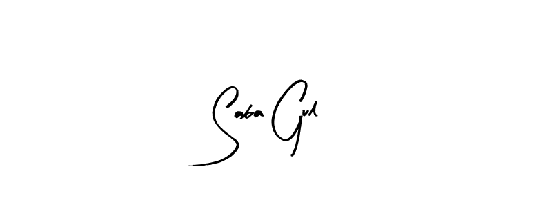 Create a beautiful signature design for name Saba Gul. With this signature (Arty Signature) fonts, you can make a handwritten signature for free. Saba Gul signature style 8 images and pictures png