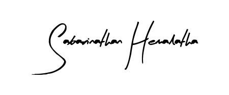 Master the art of signing with Sabarinathan Hemalatha written in fluent Arty Signature script. A great template to practice and refine your handwriting. Sabarinathan Hemalatha signature style 8 images and pictures png