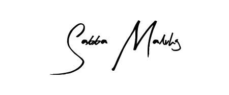 Stand out with a creative autograph for Sabba Maluhg. The Arty Signature styling blends modern aesthetics with classic signature flourishes. Sabba Maluhg signature style 8 images and pictures png