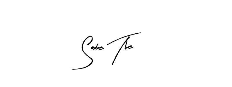 Arty Signature is a professional signature style that is perfect for those who want to add a touch of class to their signature. It is also a great choice for those who want to make their signature more unique. Get Sabe The name to fancy signature for free. Sabe The signature style 8 images and pictures png