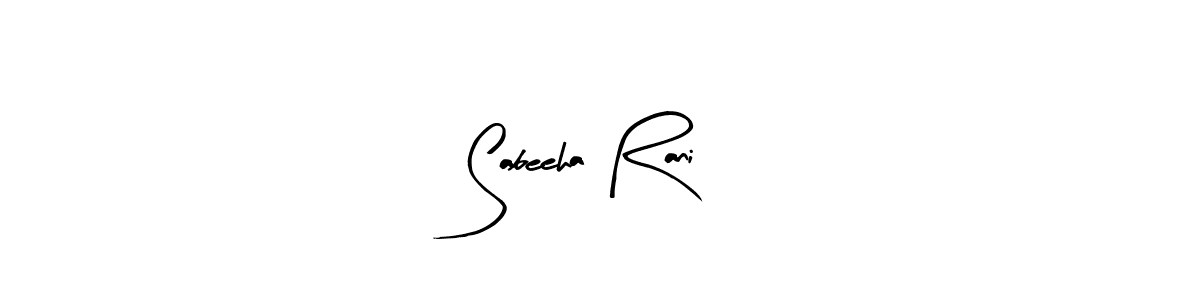 Also we have Sabeeha Rani name is the best signature style. Create professional handwritten signature collection using Arty Signature autograph style. Sabeeha Rani signature style 8 images and pictures png