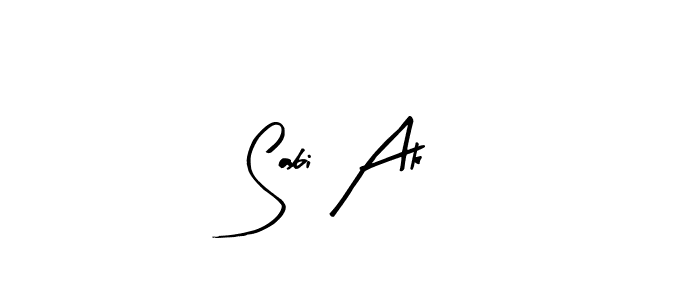 This is the best signature style for the Sabi Ak name. Also you like these signature font (Arty Signature). Mix name signature. Sabi Ak signature style 8 images and pictures png