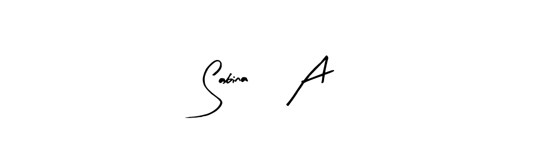 Also we have Sabina ± A name is the best signature style. Create professional handwritten signature collection using Arty Signature autograph style. Sabina ± A signature style 8 images and pictures png