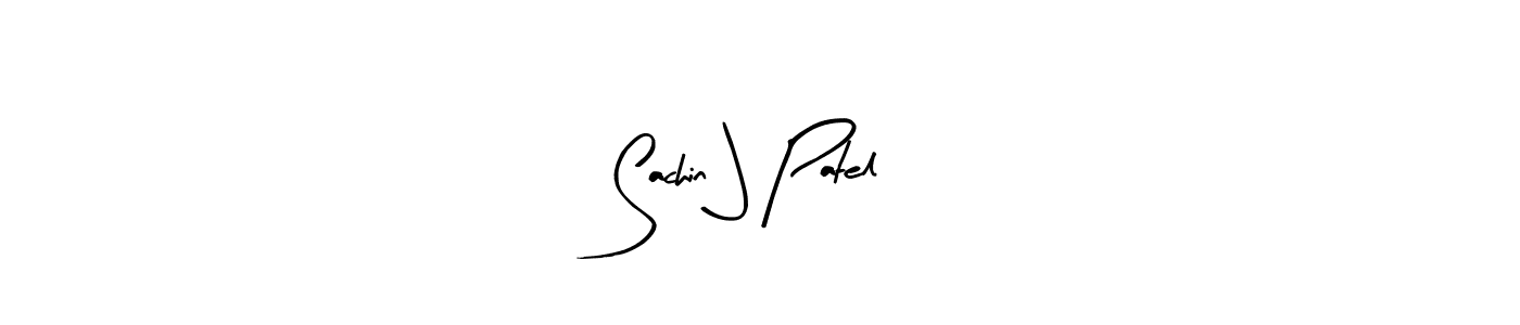 Make a beautiful signature design for name Sachin J Patel. With this signature (Arty Signature) style, you can create a handwritten signature for free. Sachin J Patel signature style 8 images and pictures png