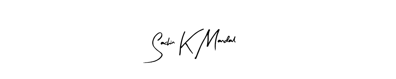 Best and Professional Signature Style for Sachin K Mandal. Arty Signature Best Signature Style Collection. Sachin K Mandal signature style 8 images and pictures png