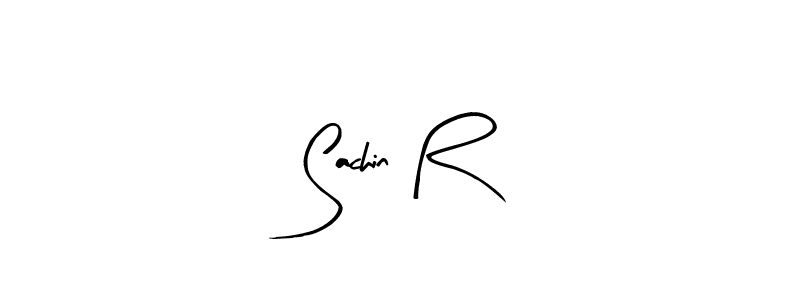 How to make Sachin R signature? Arty Signature is a professional autograph style. Create handwritten signature for Sachin R name. Sachin R signature style 8 images and pictures png