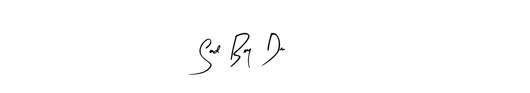 if you are searching for the best signature style for your name Sad  Boy  Dm  143. so please give up your signature search. here we have designed multiple signature styles  using Arty Signature. Sad  Boy  Dm  143 signature style 8 images and pictures png