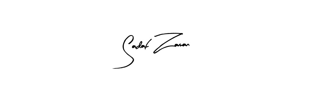 Make a beautiful signature design for name Sadaf Zaman. Use this online signature maker to create a handwritten signature for free. Sadaf Zaman signature style 8 images and pictures png