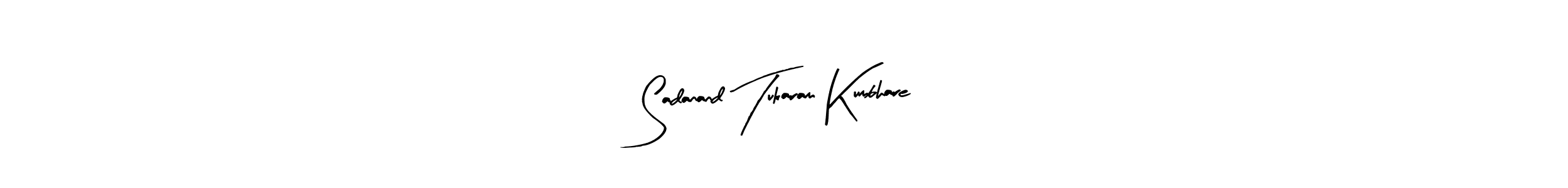 Use a signature maker to create a handwritten signature online. With this signature software, you can design (Arty Signature) your own signature for name Sadanand Tukaram Kumbhare. Sadanand Tukaram Kumbhare signature style 8 images and pictures png