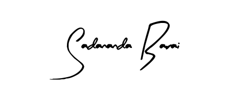 Make a beautiful signature design for name Sadananda Barai. With this signature (Arty Signature) style, you can create a handwritten signature for free. Sadananda Barai signature style 8 images and pictures png