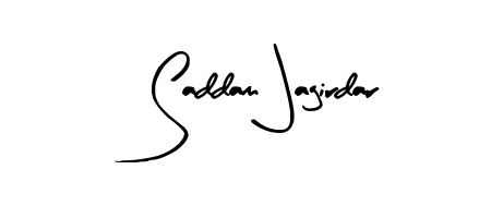 Saddam Jagirdar stylish signature style. Best Handwritten Sign (Arty Signature) for my name. Handwritten Signature Collection Ideas for my name Saddam Jagirdar. Saddam Jagirdar signature style 8 images and pictures png