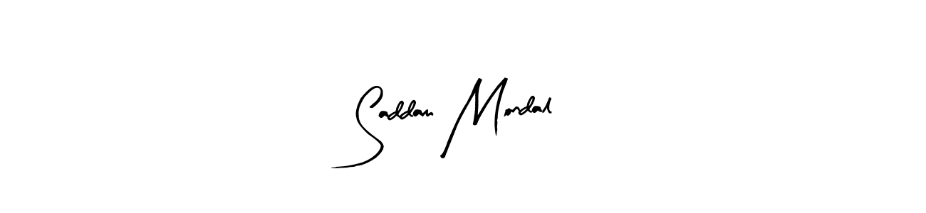 Check out images of Autograph of Saddam Mondal name. Actor Saddam Mondal Signature Style. Arty Signature is a professional sign style online. Saddam Mondal signature style 8 images and pictures png