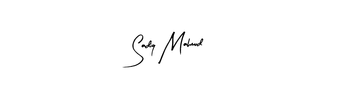 Make a beautiful signature design for name Sadiq Mahmud. With this signature (Arty Signature) style, you can create a handwritten signature for free. Sadiq Mahmud signature style 8 images and pictures png