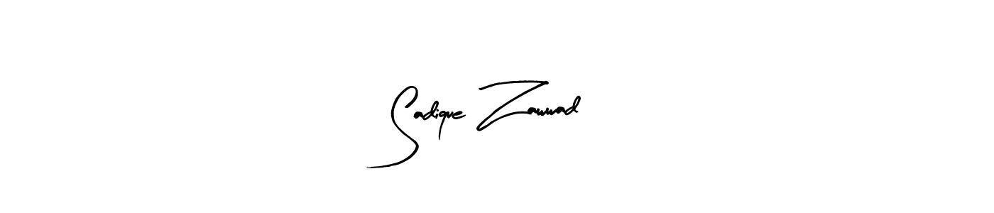Once you've used our free online signature maker to create your best signature Arty Signature style, it's time to enjoy all of the benefits that Sadique Zawwad name signing documents. Sadique Zawwad signature style 8 images and pictures png