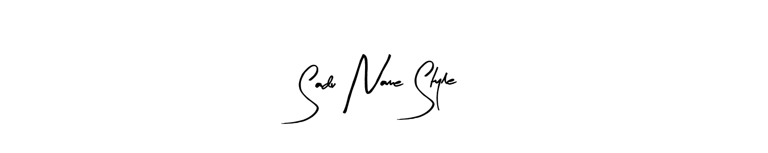 How to make Sadu Name Style signature? Arty Signature is a professional autograph style. Create handwritten signature for Sadu Name Style name. Sadu Name Style signature style 8 images and pictures png