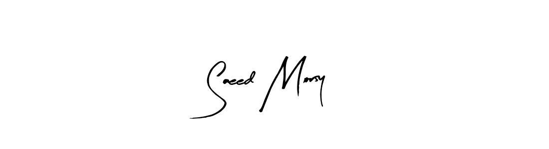 Also we have Saeed Morsy name is the best signature style. Create professional handwritten signature collection using Arty Signature autograph style. Saeed Morsy signature style 8 images and pictures png