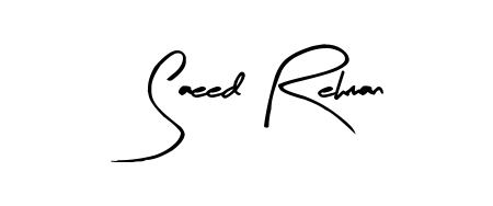 A classic penmanship look for Saeed Rehman. The Arty Signature font brings timeless elegance and confidence to every signed document. Saeed Rehman signature style 8 images and pictures png
